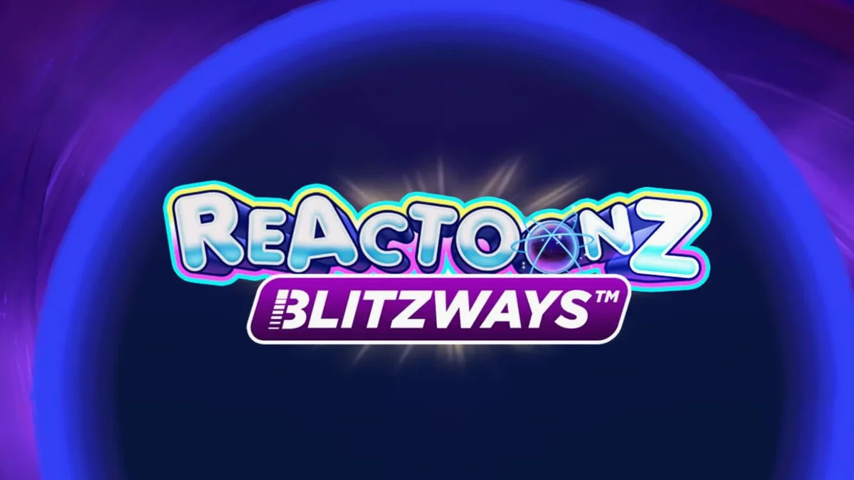 Tampilan visual slot Reactoonz Blitzways dengan karakter alien yang berwarna-warni